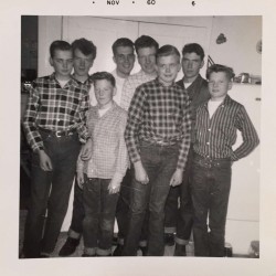 The Domsten & Erickson cousins (Nov 1960)