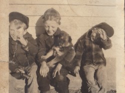 Carol, Marlin, Gene Domsten