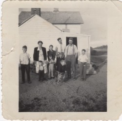 The Rasmus Domsten farm (July 4, 1950)